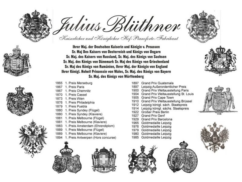 Blüthner history