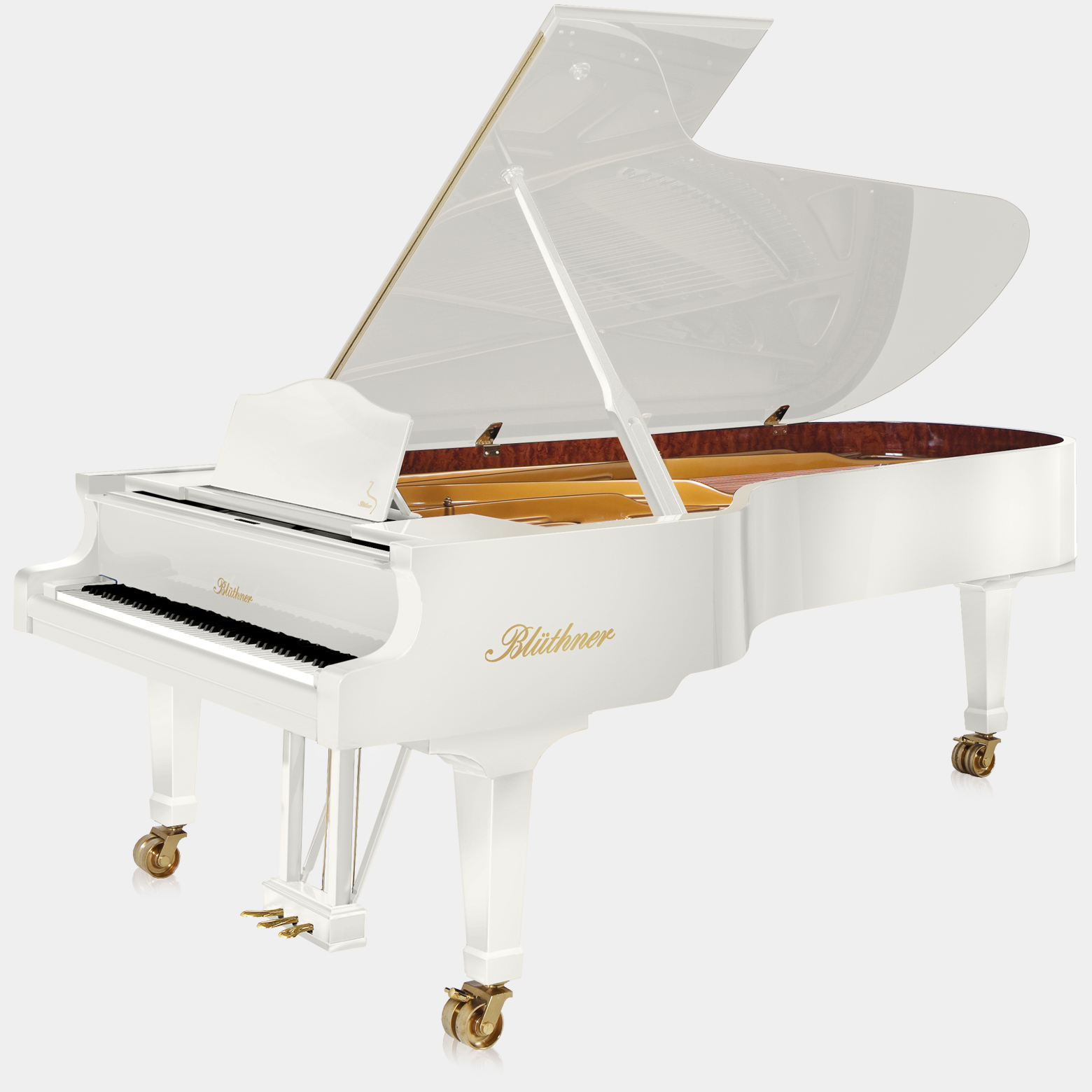 Blüthner Model 1 piano in White