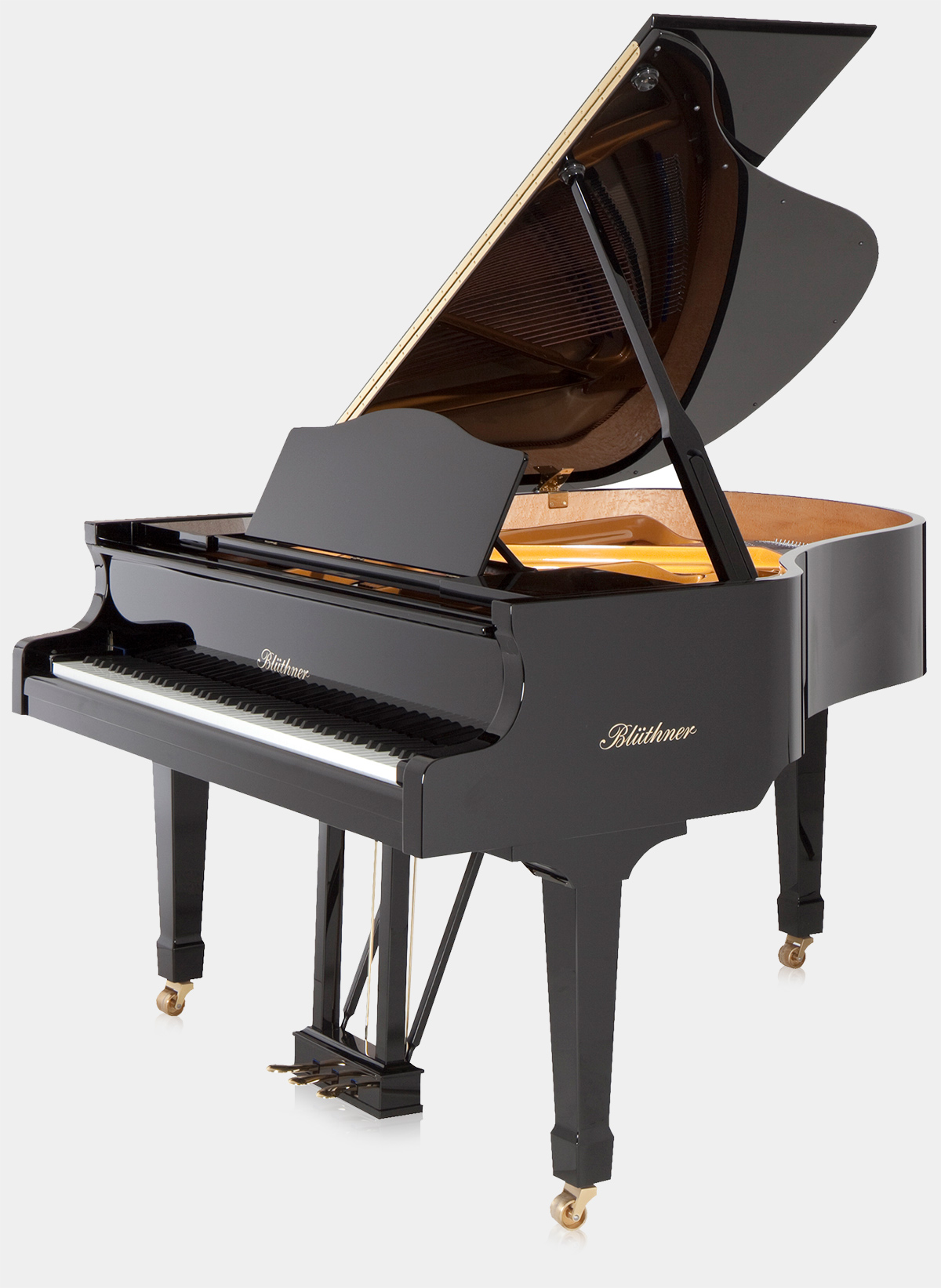 Blüthner Model 10 piano in Black