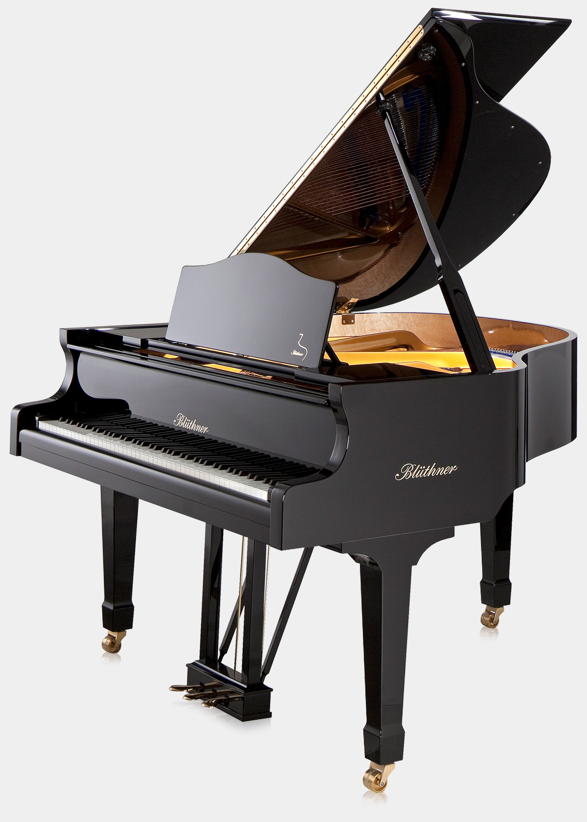 Blüthner Model 11 piano in Black