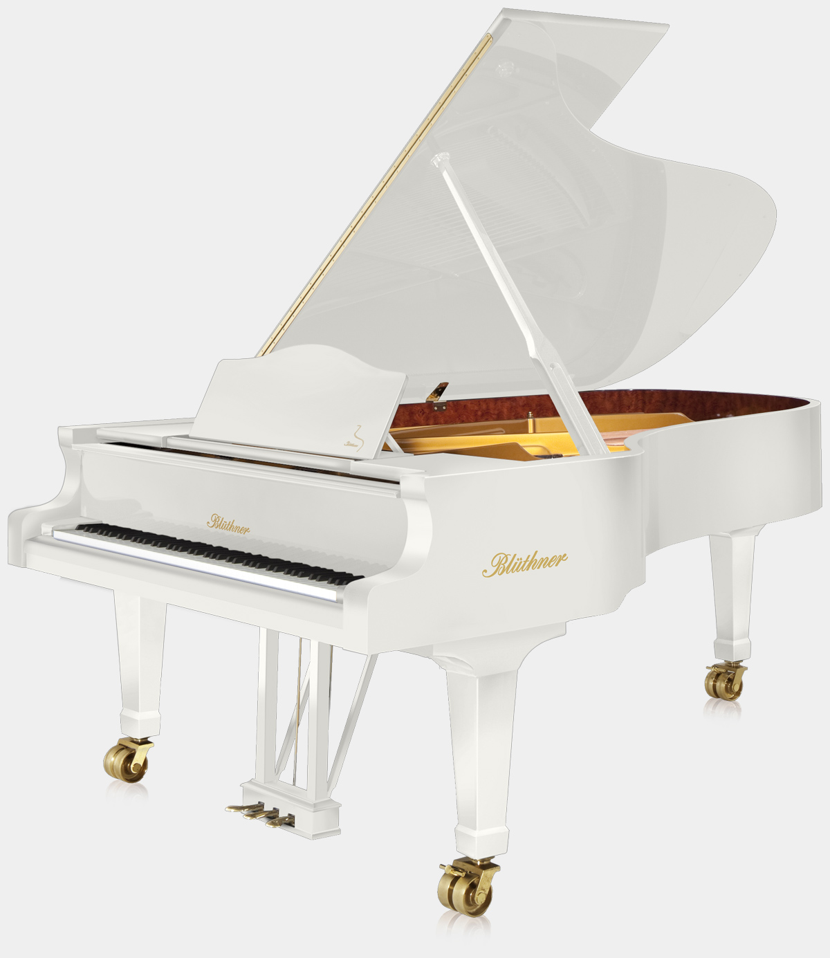 Blüthner Model 2 piano in White