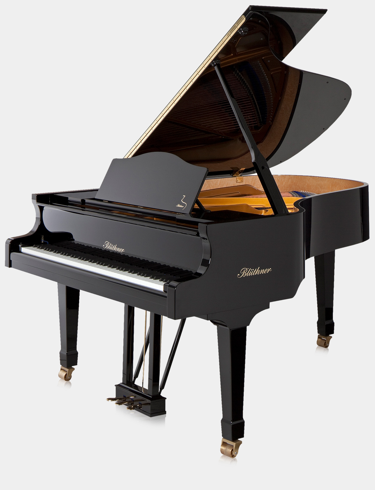 Blüthner Model 6 piano in Black