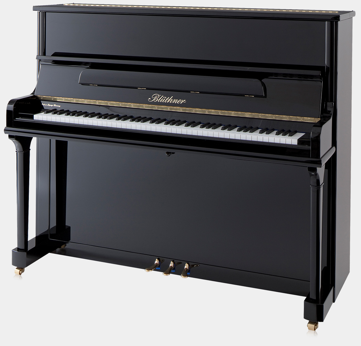 Blüthner Model A piano in Black