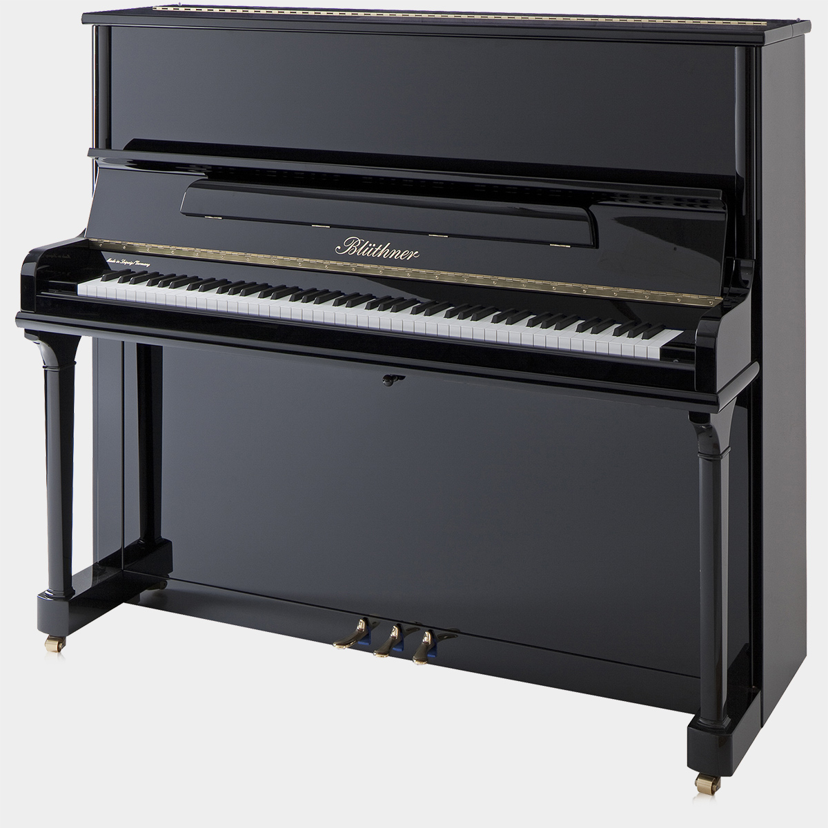 Blüthner Model B piano in Black