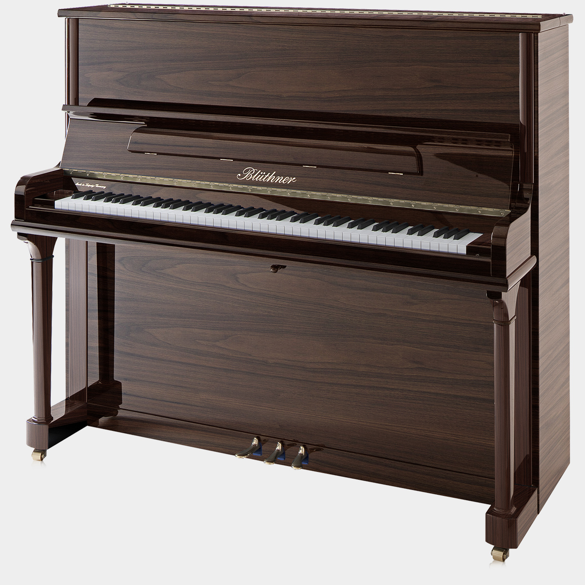 Blüthner Model B piano in Walnut finish