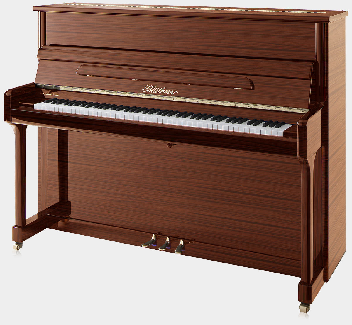 Blüthner Model C piano in Rosewood finish