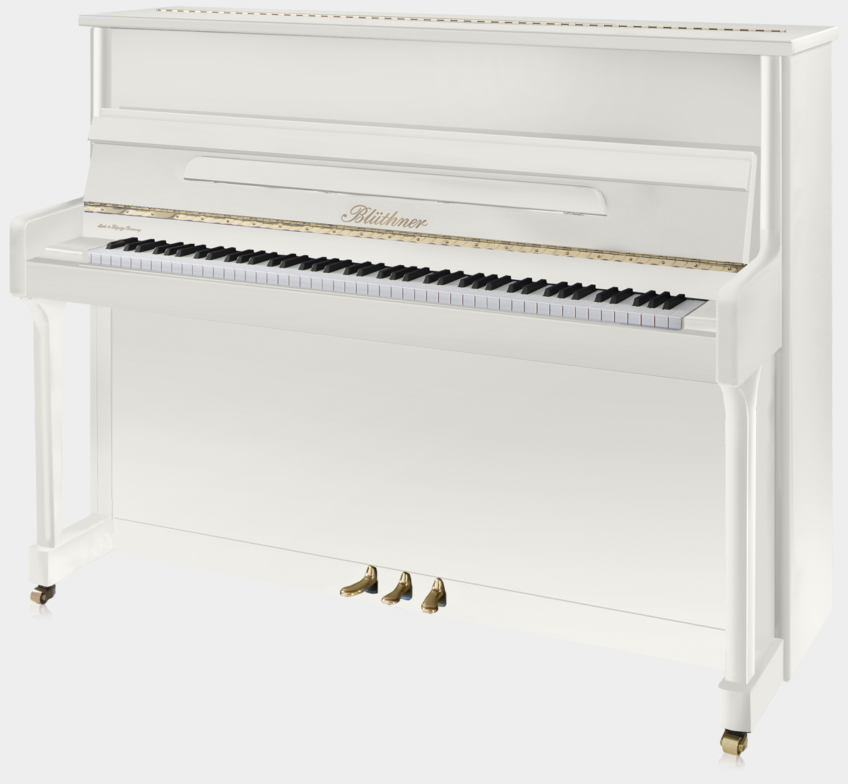 Blüthner Model C piano in White