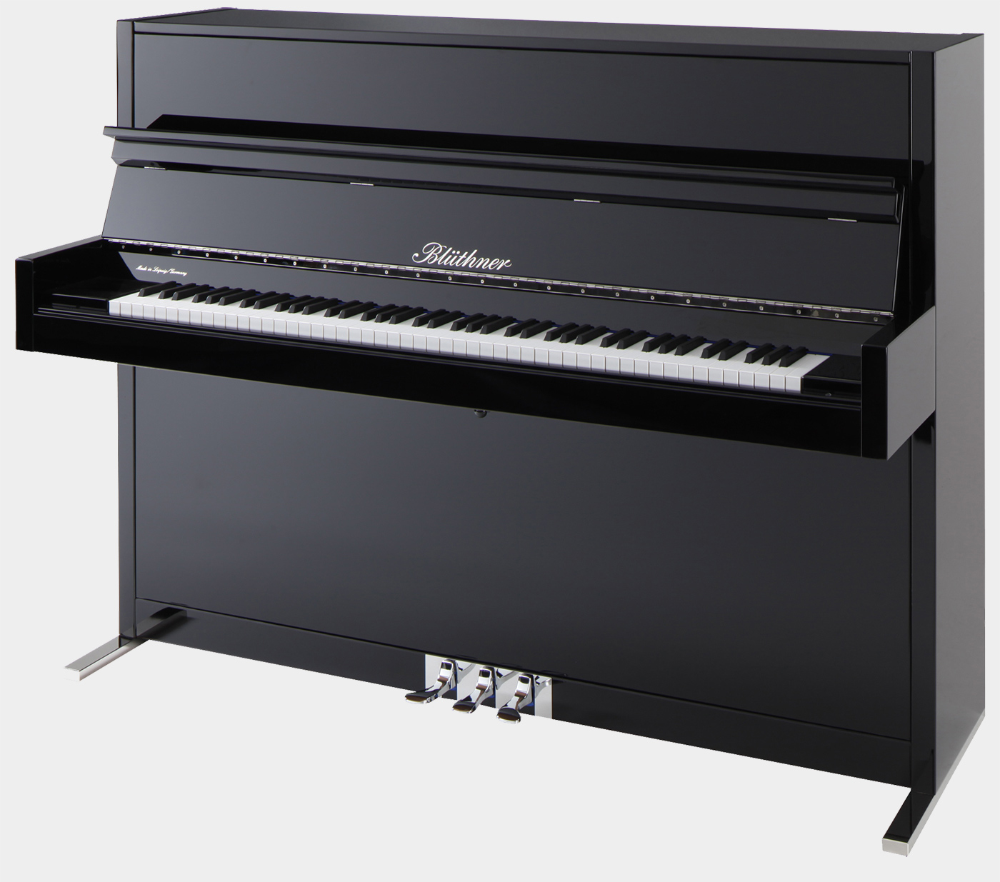 Blüthner Model D piano in Black