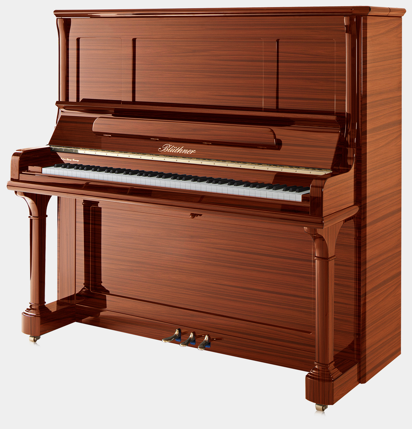 Blüthner Model S piano in Rosewood finish