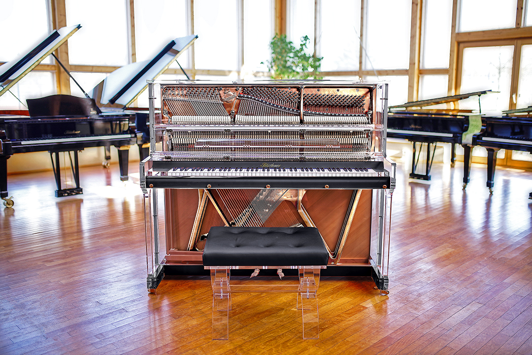 Bluthner Quadrille Crystal Edition Piano