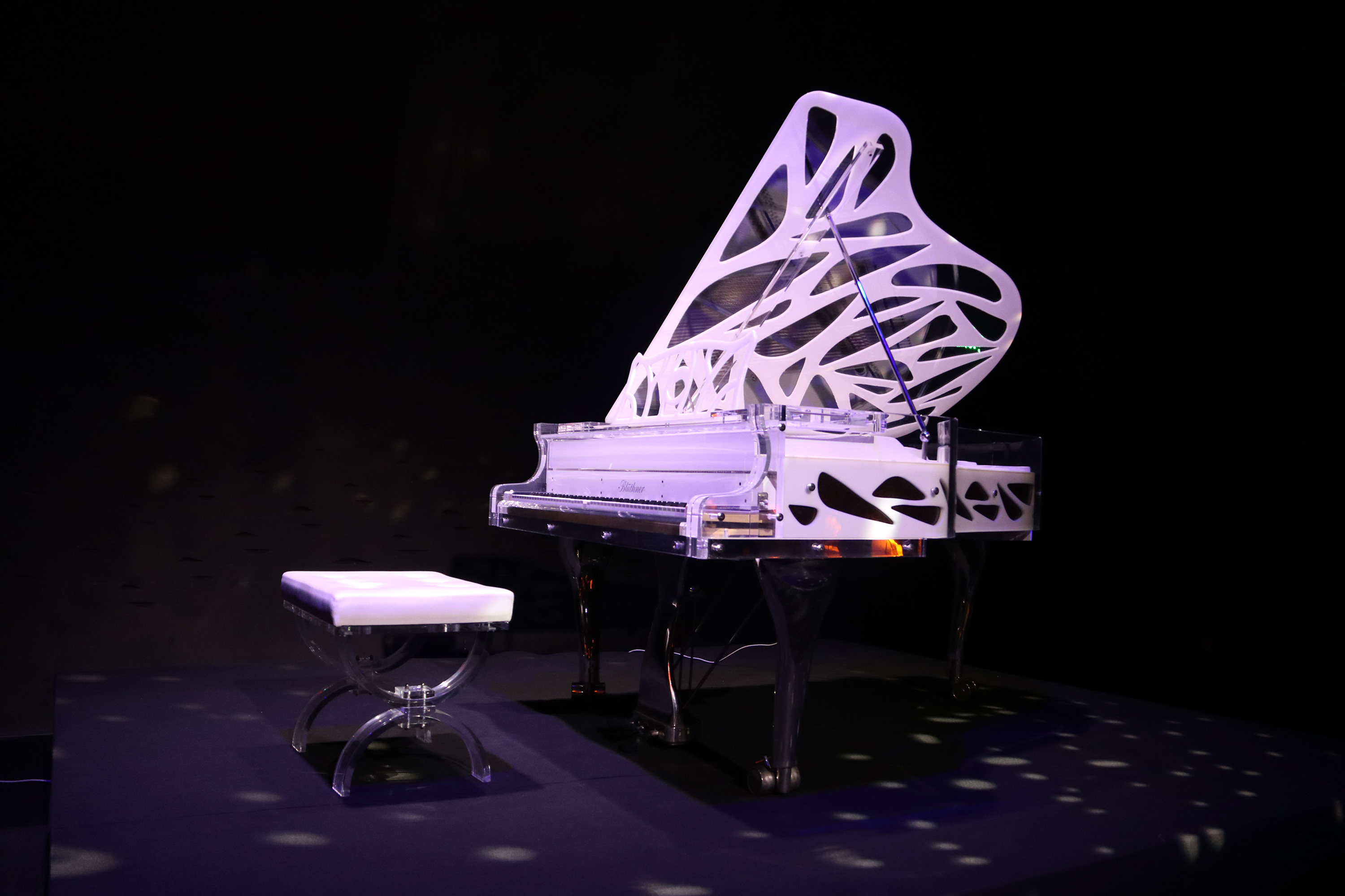 Elegance Crystal Grand Piano