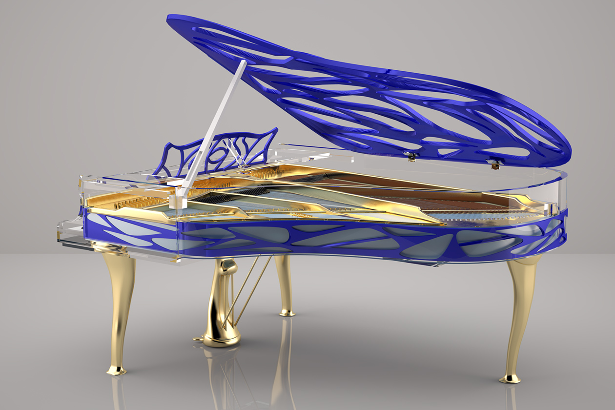 Blüthner Hive Xtravaganza designer piano