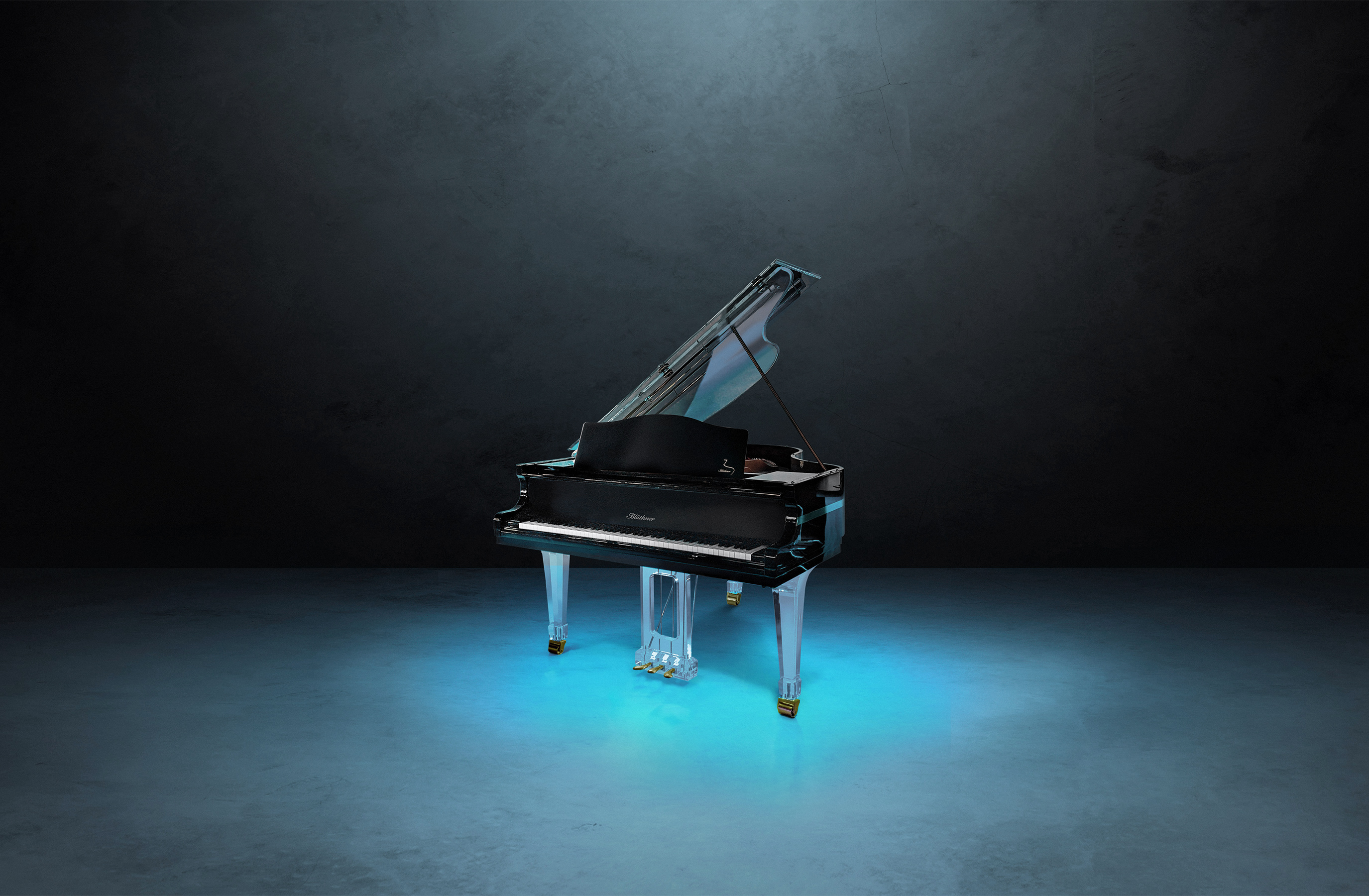 Crystal Edition Translucid designer grand piano