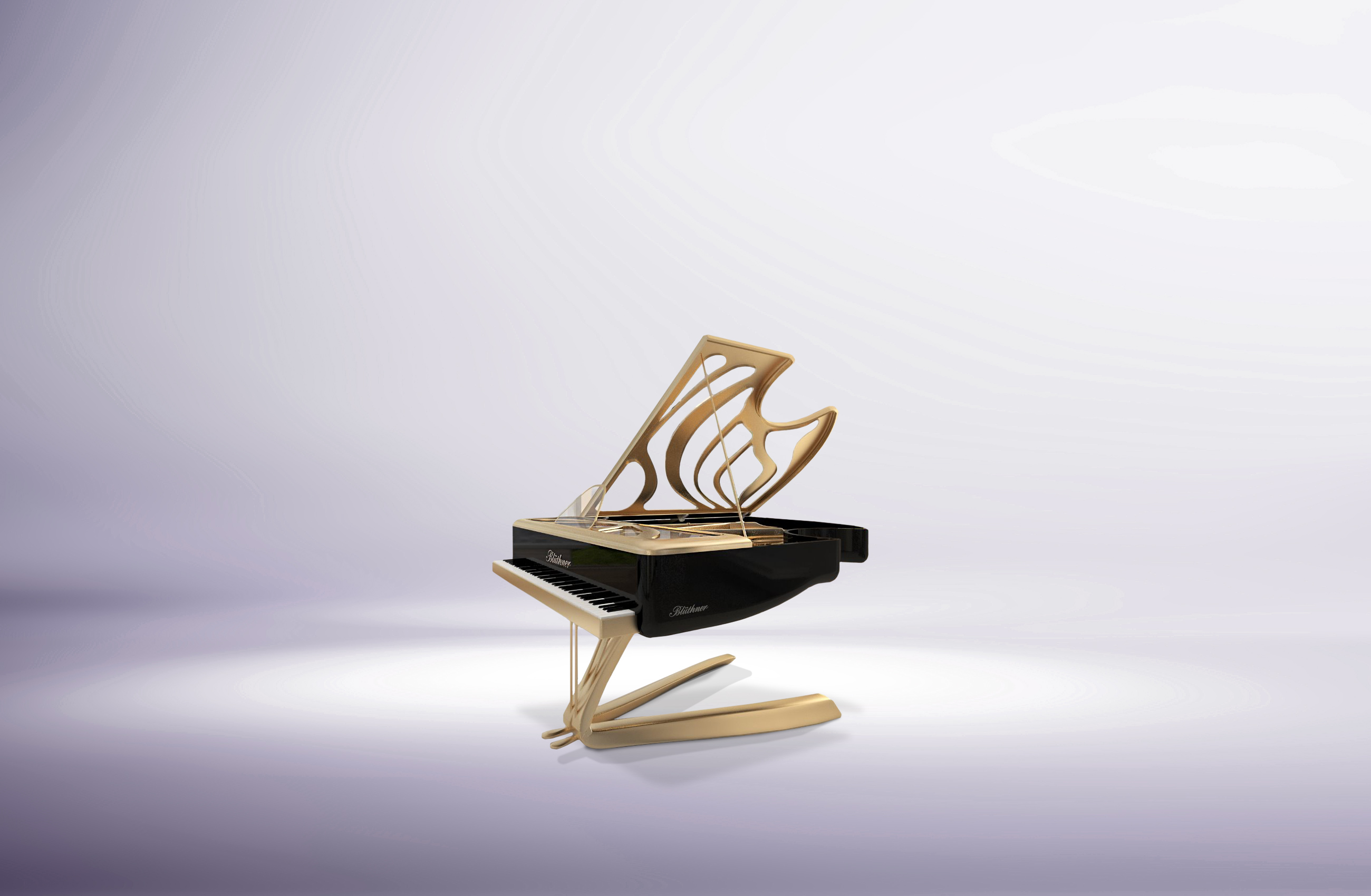 Bluthner Enzo designer grand piano