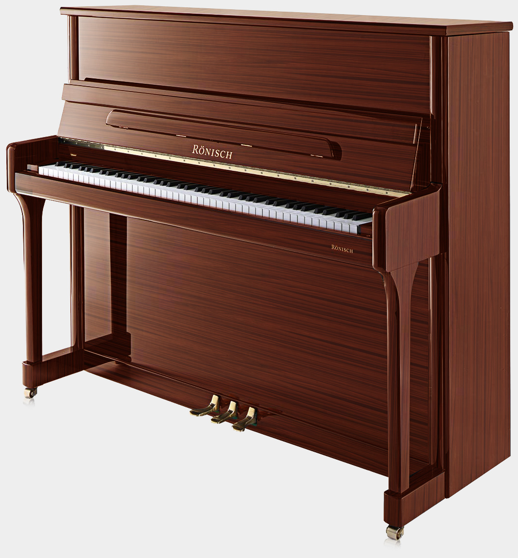 Rönisch 125k piano in Rosewood finish