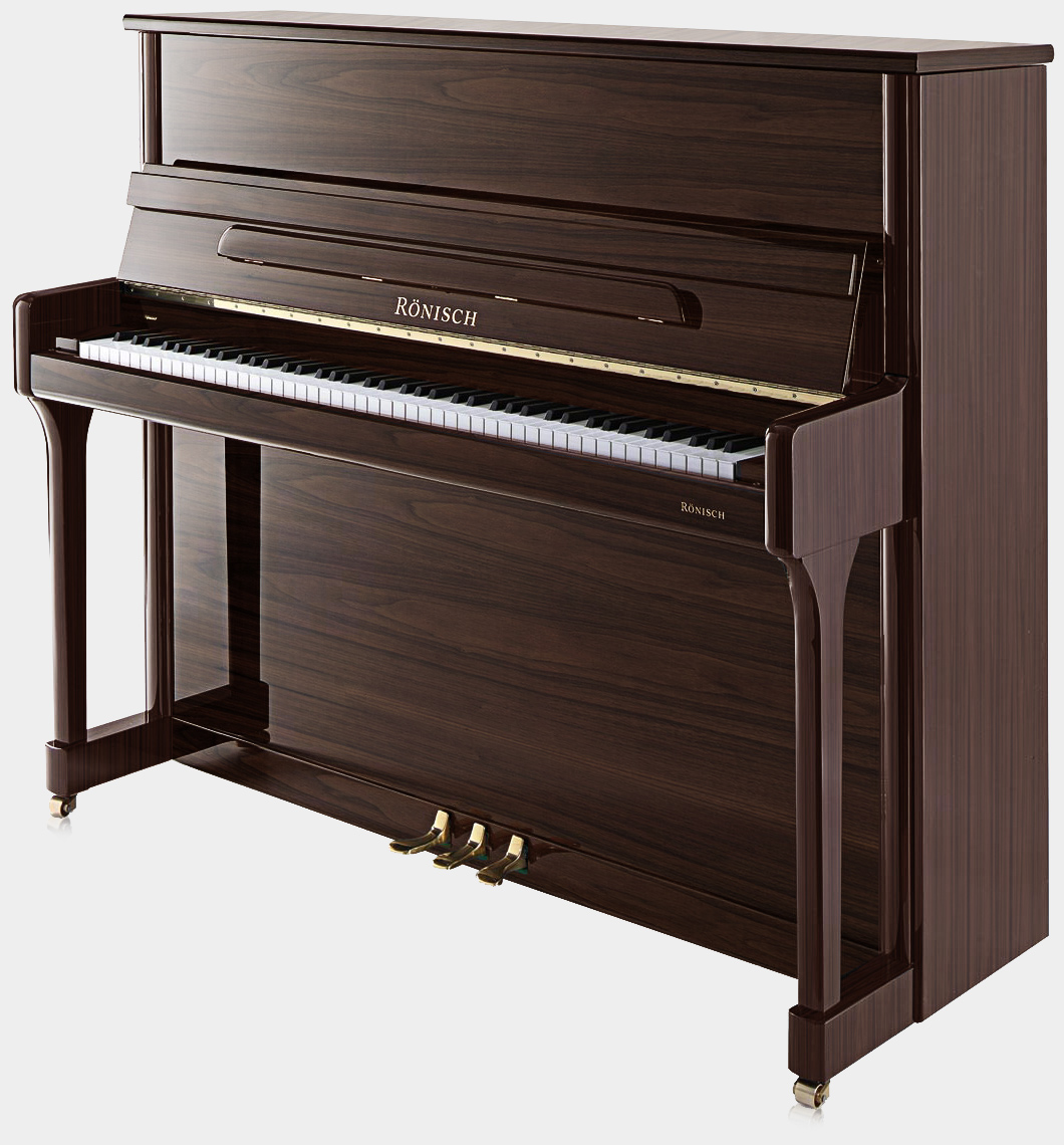 Rönisch 125k piano in Walnut finish