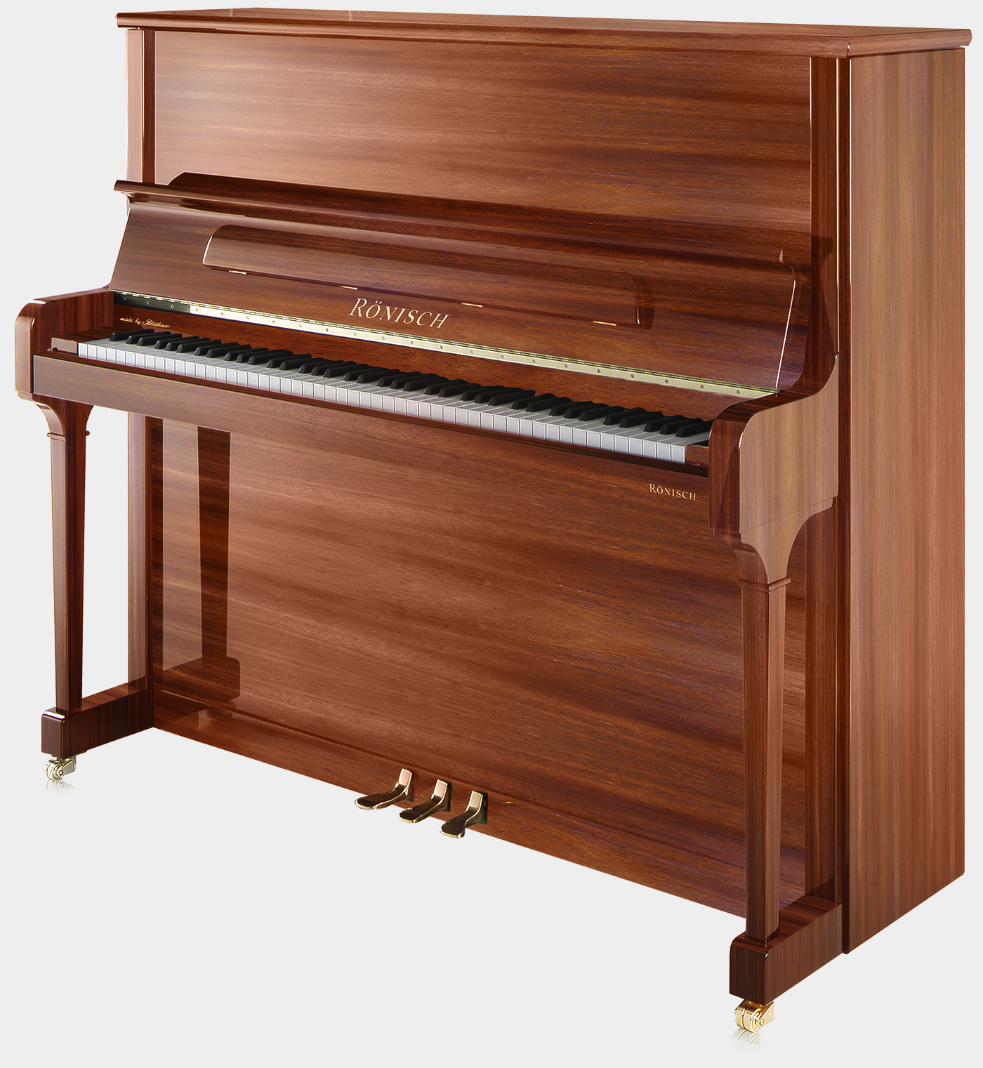 Rönisch 132k piano in Mahogany finish