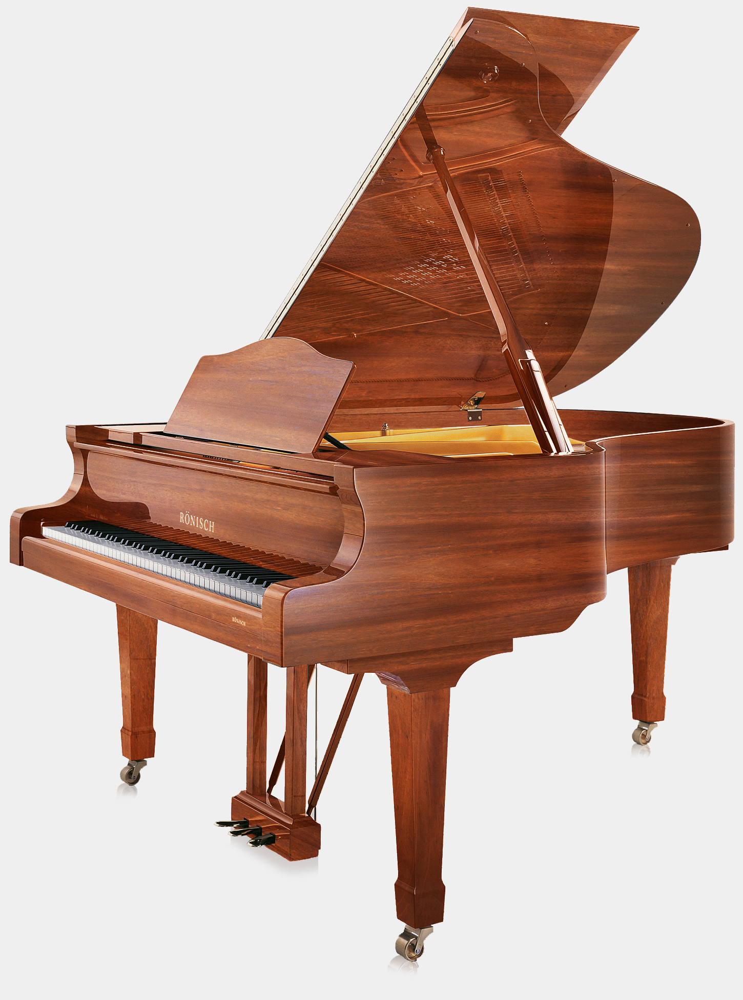 Rönisch 186k piano in Mahogany finish