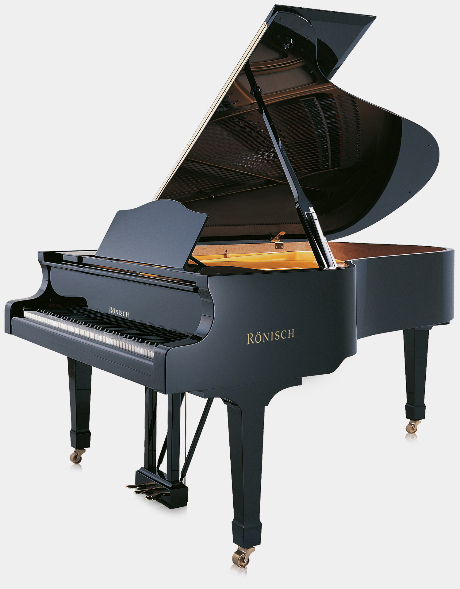 Rönisch 210 piano in black