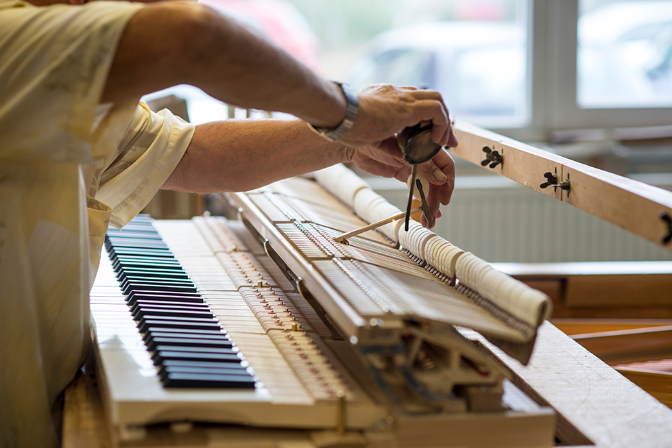 Blüthner piano restoration