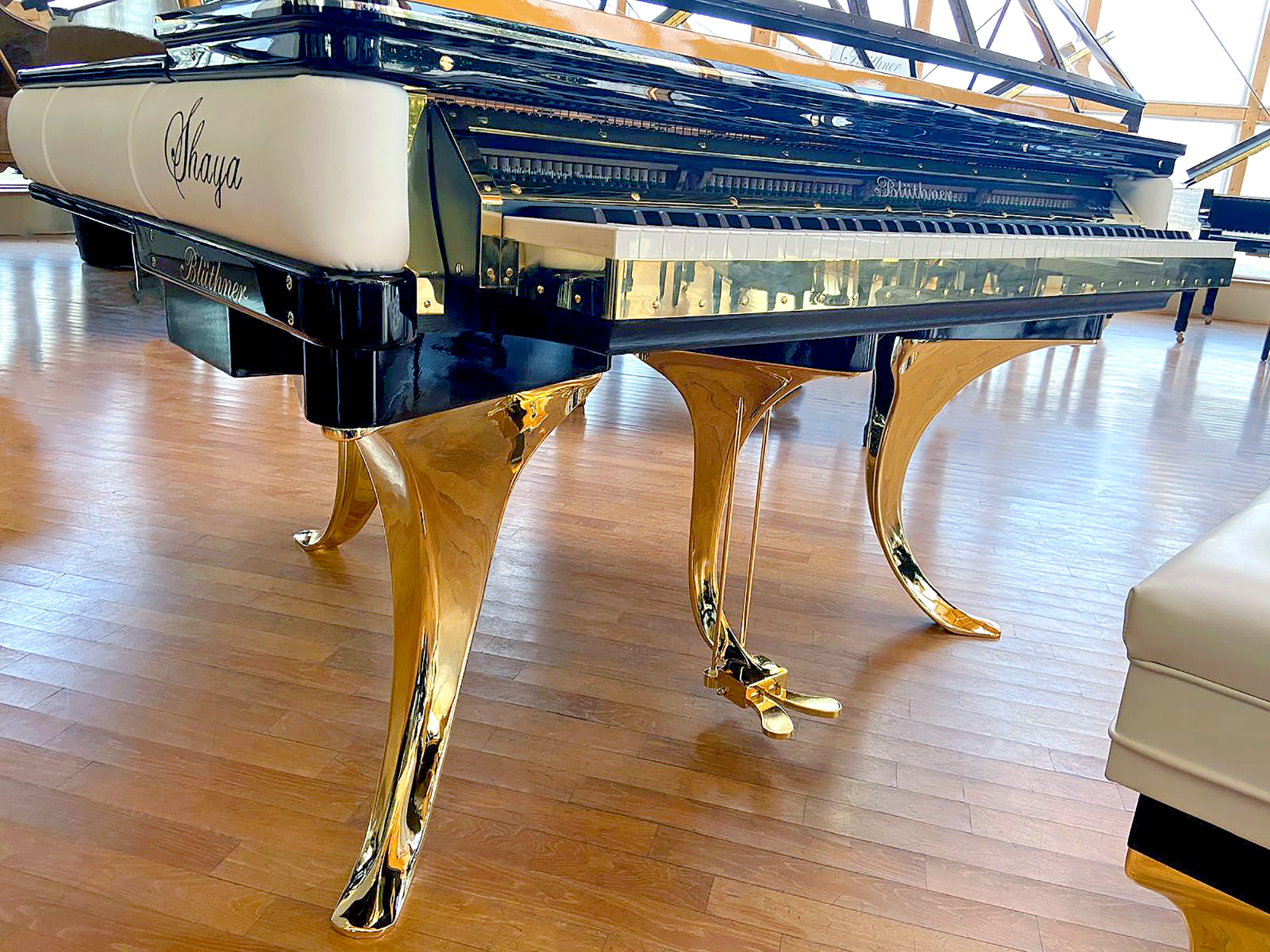 Blüthner PH Grand Piano with personal signature