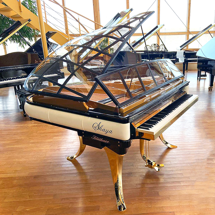 Blüthner PH Grand Piano with personal signature