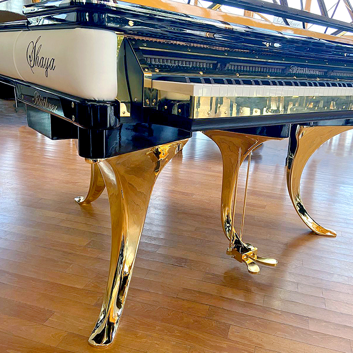 Blüthner PH Grand Piano with personal signature